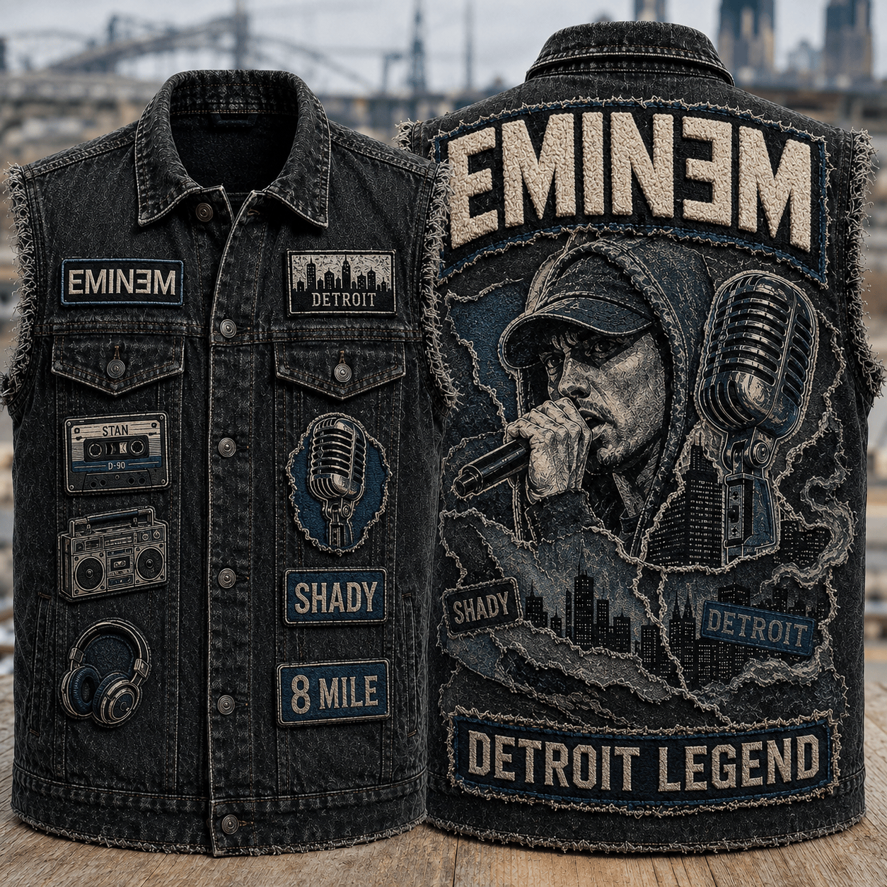 EMN PREMIUM DENIM VEST NVH