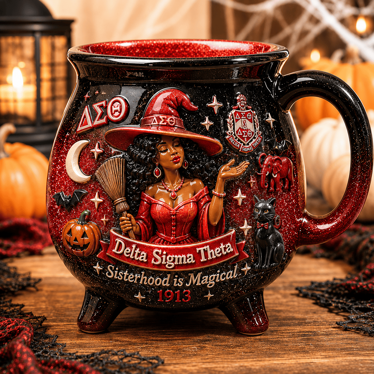 Premium DST Witch Cauldron Mug NPL