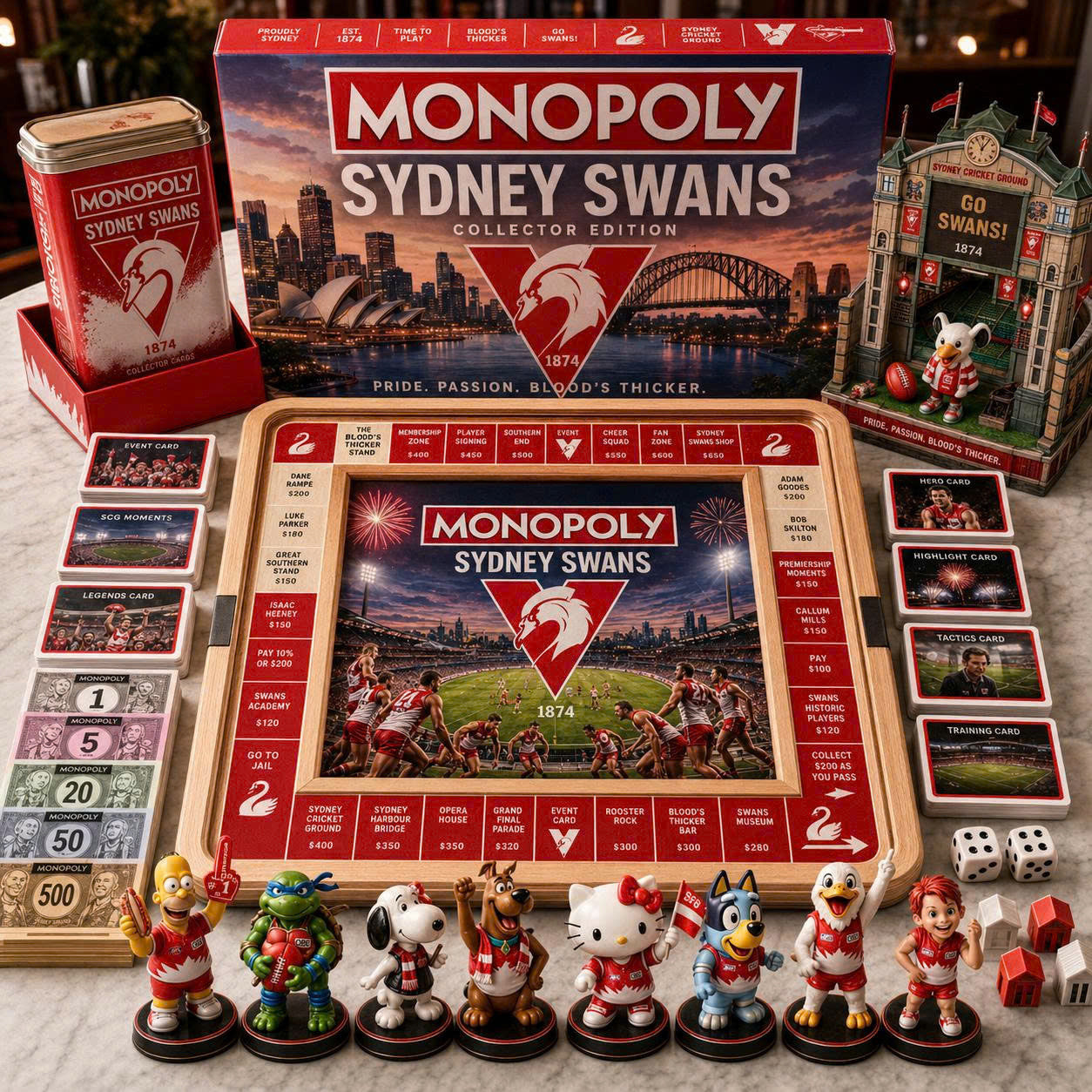 Premium SNSW Board Game PTT