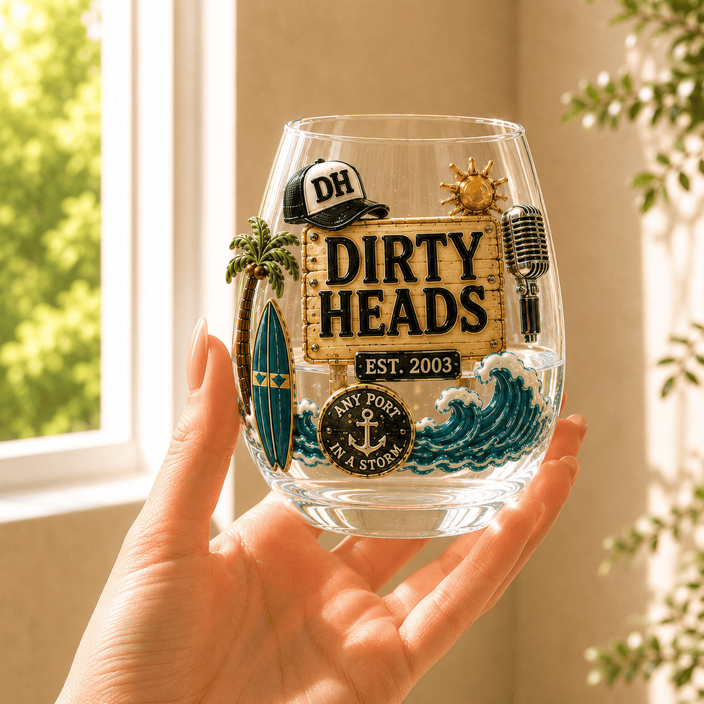 Premium TDHS Wine Glass Cup TMH