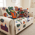 FGT Tufted Sofa Cover & Pillow Set HTTT