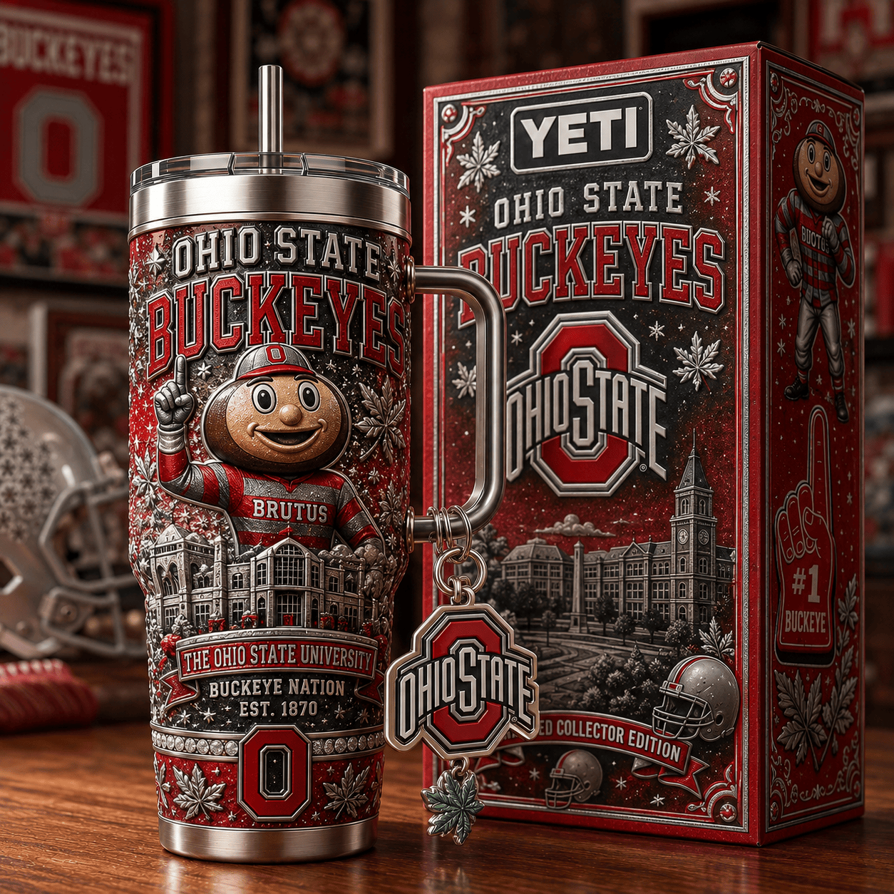 OSB 40oz Tumbler With Handle TTNL