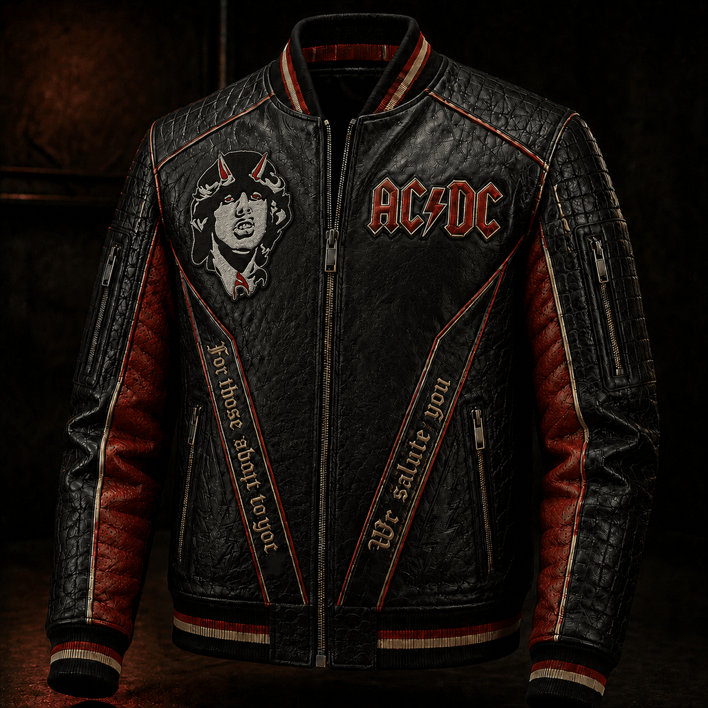 Premium ACD Leather Zipper Jacket PVNA