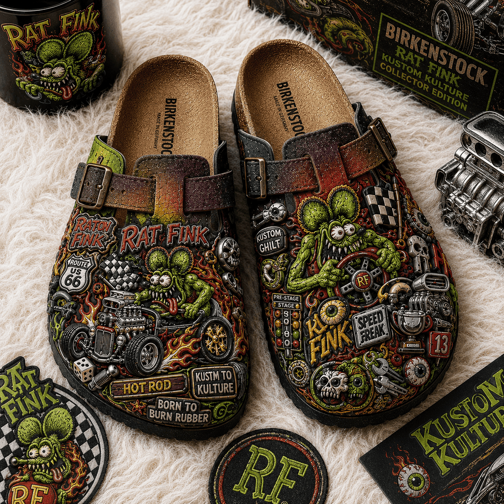 PREMIUM RFK MINK SUEDE CLOGS TTNL