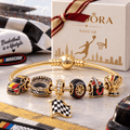NSC Gold Charm Bracelet Set VTH