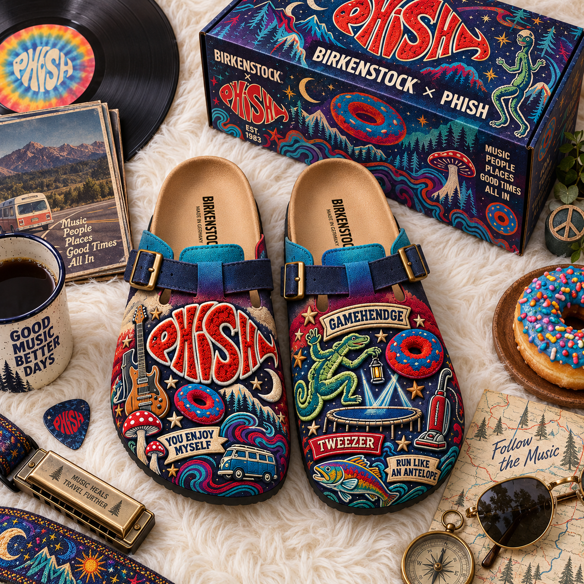 PREMIUM PIH MINK SUEDE CLOGS TTNL