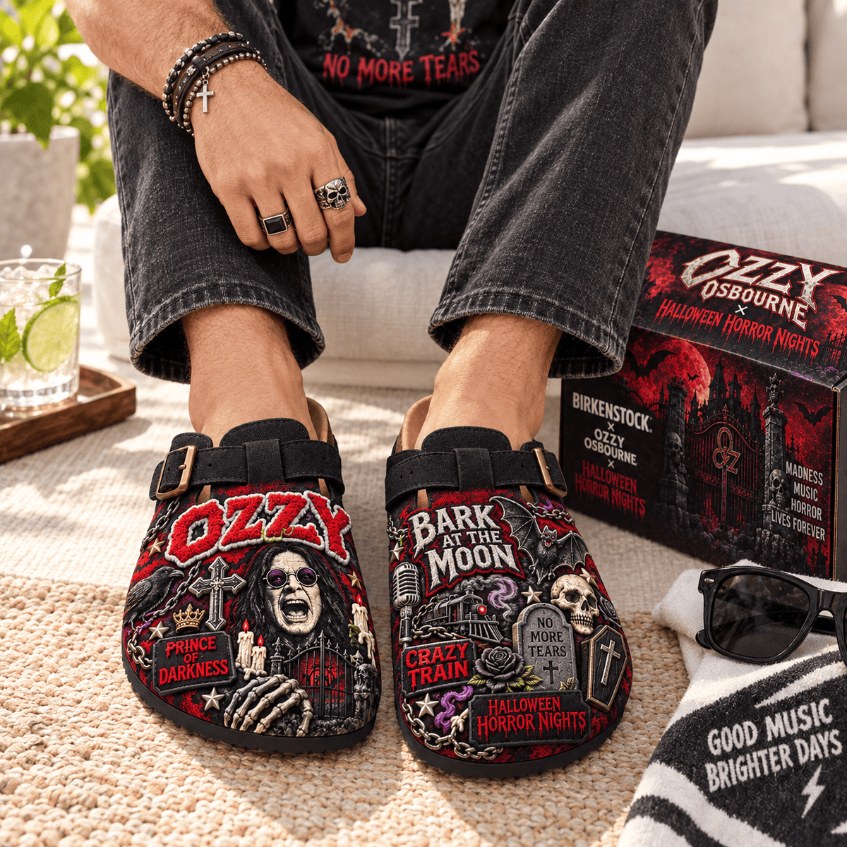 PREMIUM OZOB MINK SUEDE CLOGS TTNL