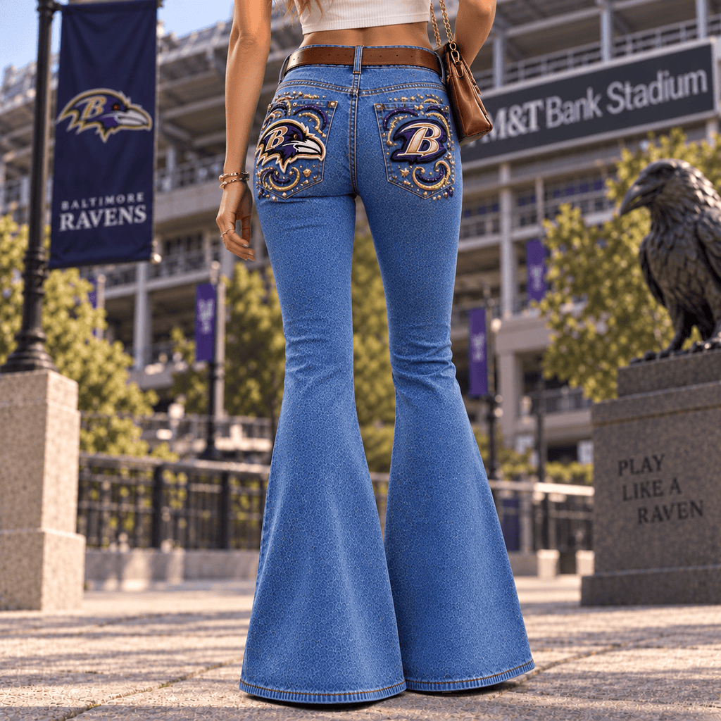 Premium BTR Flared Jeans PVNA